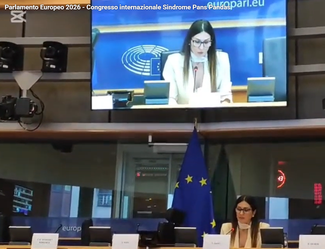 PARLAMENTO EUROPEO 2026- CONGRESSO INTERNAZIONALE SINDROME PANS PANDAS